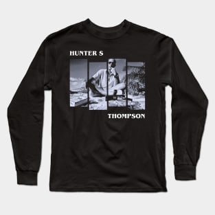 Hunter S Tompson Retro Long Sleeve T-Shirt